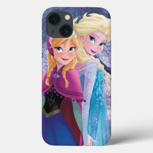Anna and Elsa Holding Hands iPhone 13 Case
