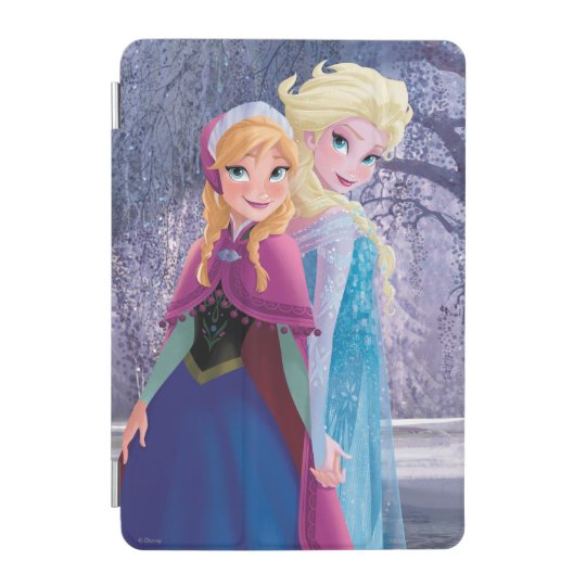 Anna and Elsa | Holding Hands iPad Mini Cover | Zazzle.com