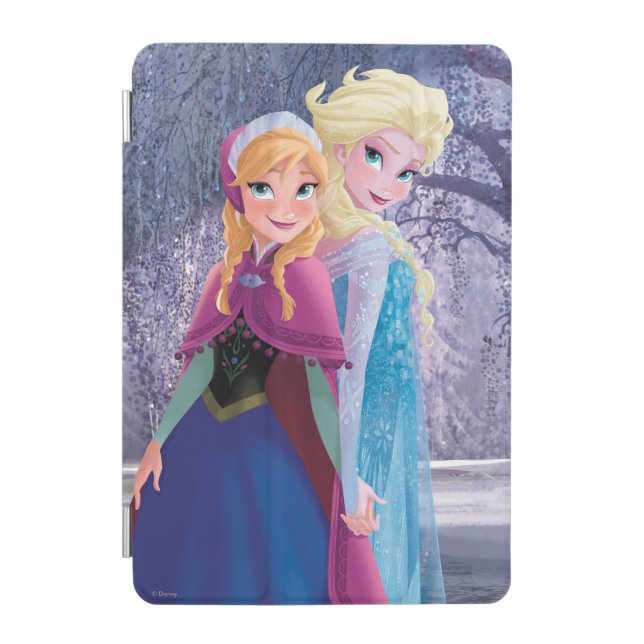 Anna and Elsa | Holding Hands iPad Mini Cover (Front)