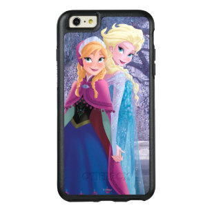 Anna and Elsa   Holding Hands OtterBox iPhone 6/6s Plus Case