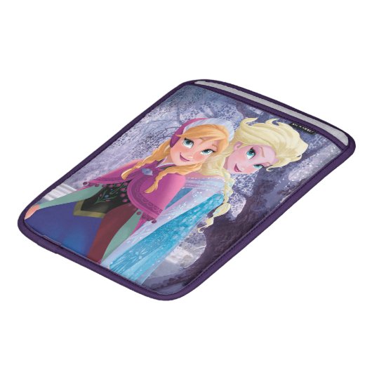 Anna and Elsa | Holding Hands Sleeve For iPads (Front Bottom)