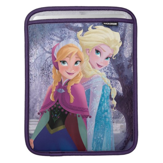 Anna and Elsa | Holding Hands Sleeve For iPads (Front Device)