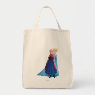 Anna and Elsa   Holding Hands Tote Bag