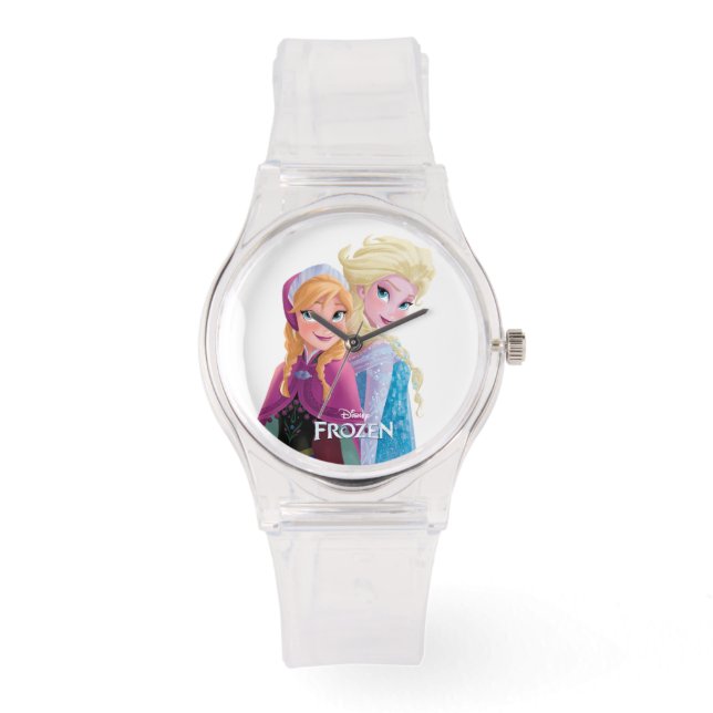 Anna and Elsa | Holding Hands Watch (Front)