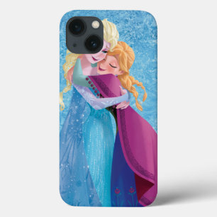 Anna and Elsa Hugging iPhone 13 Case