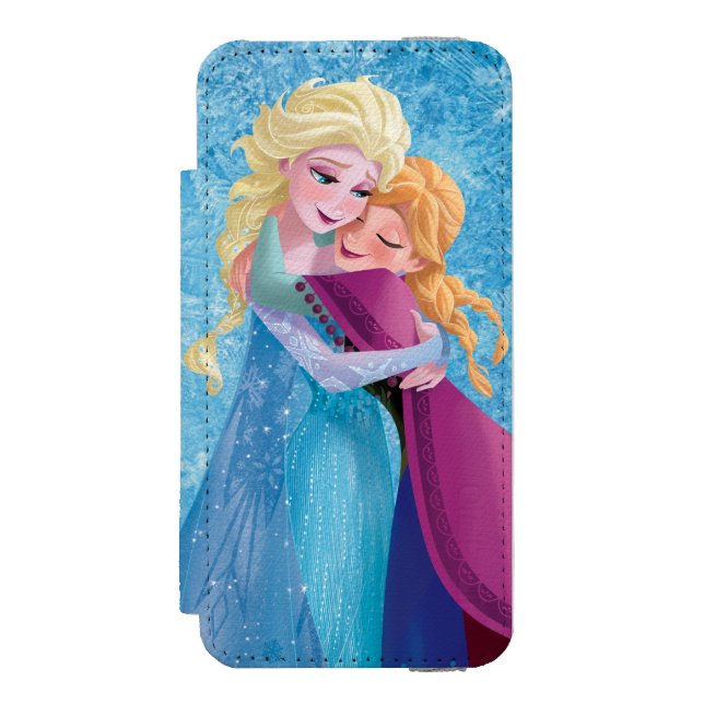 Anna and Elsa | Hugging Incipio iPhone Wallet Case (Folio Front)