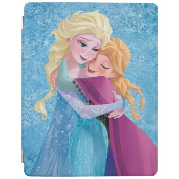 Anna And Elsa | Hugging Ipad Smart Cover by frozen at Zazzle