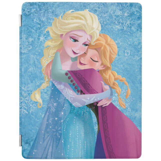 Anna and Elsa | Hugging iPad Smart Cover (Front)