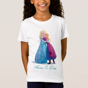 Anna and Elsa Hugging T-Shirt