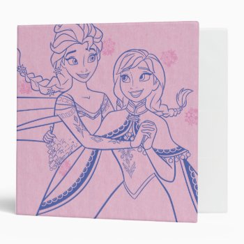 Anna And Elsa | I Love My Sister Binder by frozen at Zazzle