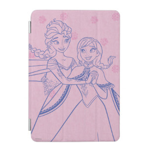 Anna and Elsa I Love My Sister iPad Mini Cover