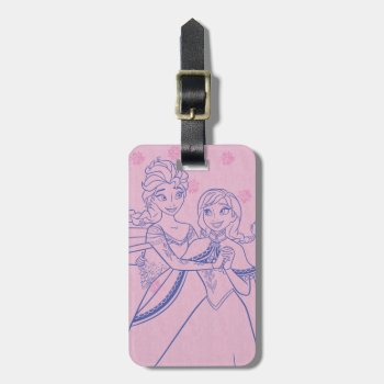Anna And Elsa | I Love My Sister Luggage Tag by frozen at Zazzle