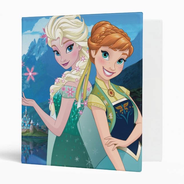 Anna and Elsa | My Sister Loves Me Binder (Front/Inside)