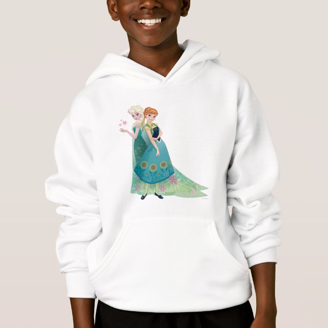 Anna and Elsa | My Sister Loves Me Hoodie (Front)