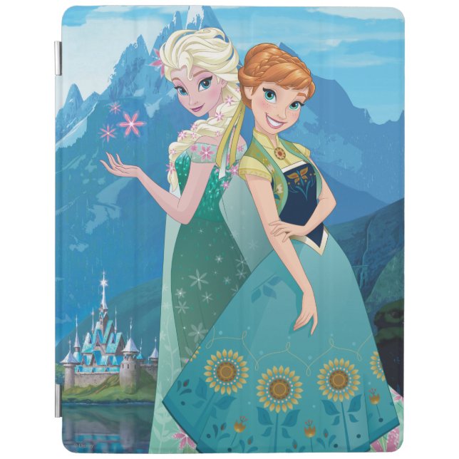 Anna and Elsa | My Sister Loves Me iPad Smart Cover (Front)