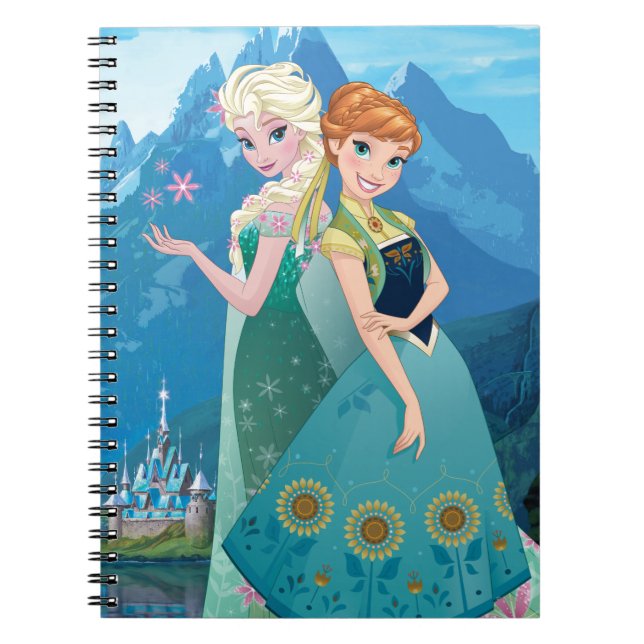 Anna and Elsa | My Sister Loves Me Notebook (Front)