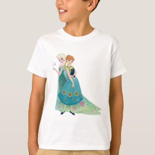 Anna and Elsa My Sister Loves Me T-Shirt