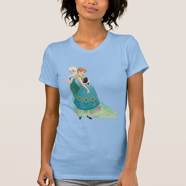 Anna and Elsa | My Sister Loves Me T-Shirt (Front)