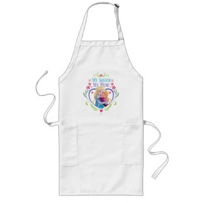 Anna and Elsa | My Sister My Hero Long Apron