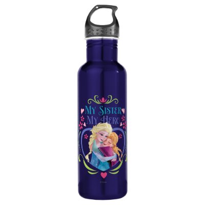 Anna and Elsa | My Sister My Hero Water Bottle