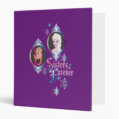 Anna and Elsa | Portraits in Snowflakes Binder