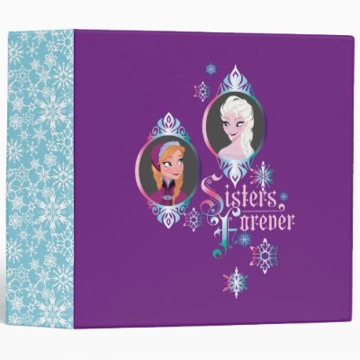 Anna and Elsa | Portraits in Snowflakes Binder