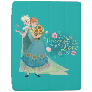 Anna and Elsa Sister Love iPad Smart Cover