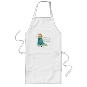 Anna and Elsa Sister Love Long Apron