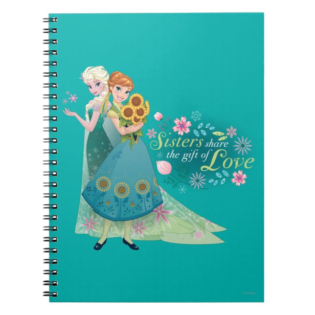 Anna and Elsa | Sister Love Notebook (Front)