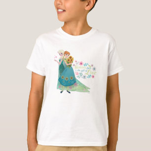 Anna and Elsa   Sister Love T-Shirt