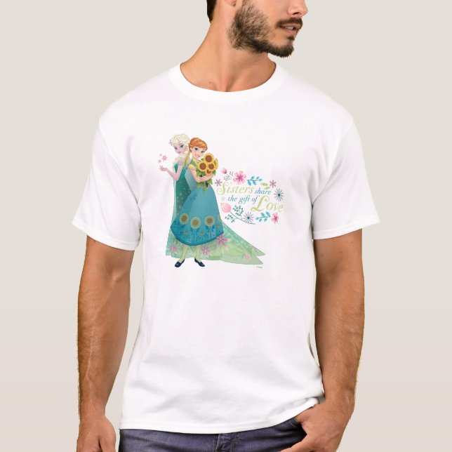 Anna and Elsa | Sister Love T-Shirt (Front)