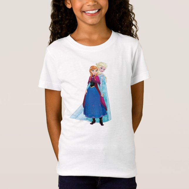 Anna and Elsa - Sisters are Magic T-Shirt (Front)