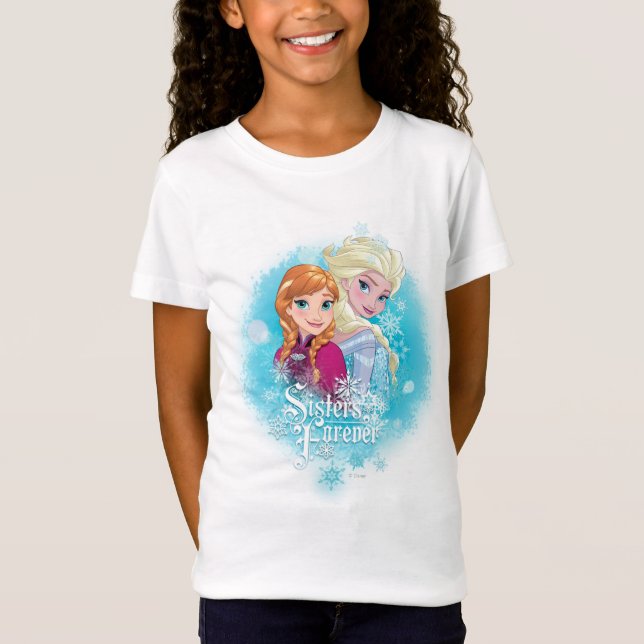 Anna and Elsa | Sisters Forever T-Shirt (Front)