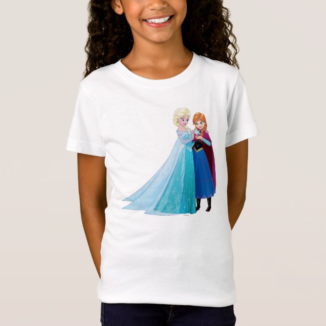Anna and Elsa | Sisters Shine Together T-Shirt (Front)