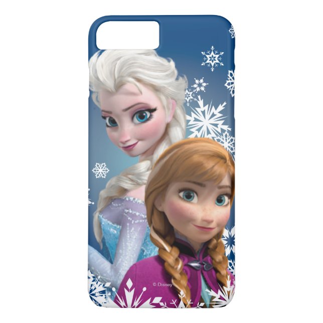 Anna and Elsa | Snowflakes Case-Mate iPhone Case (Back)