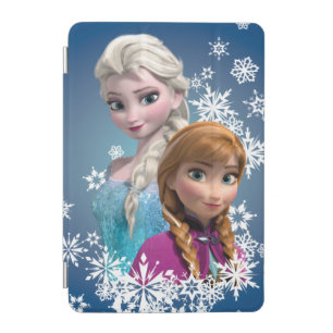 Anna and Elsa Snowflakes iPad Mini Cover