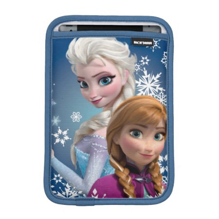 Anna And Elsa | Snowflakes Ipad Mini Sleeve