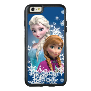 Anna and Elsa   Snowflakes OtterBox iPhone 6/6s Plus Case
