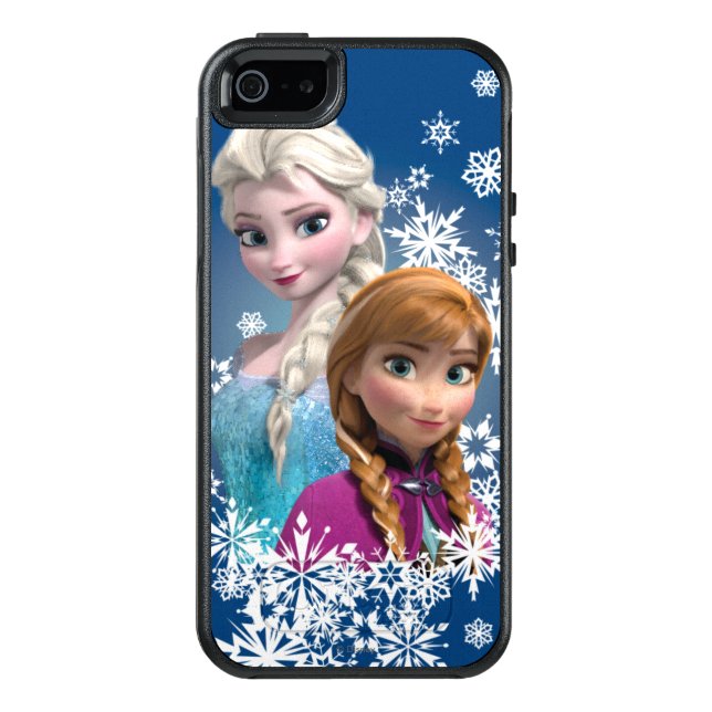 Anna and Elsa | Snowflakes Otterbox iPhone Case (Back)