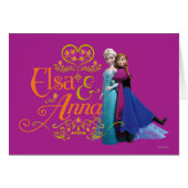 Anna and Elsa | Standing Back to Back (Front Horizontal)