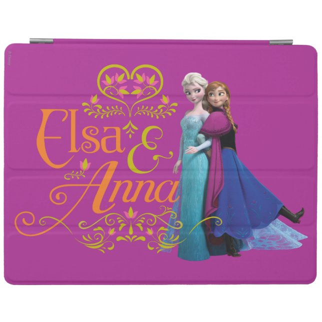 Anna and Elsa | Standing Back to Back iPad Smart Cover (Horizontal)