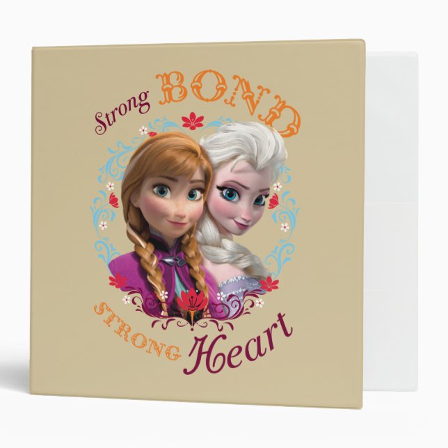 Anna and Elsa | Strong Binder (Front/Inside)