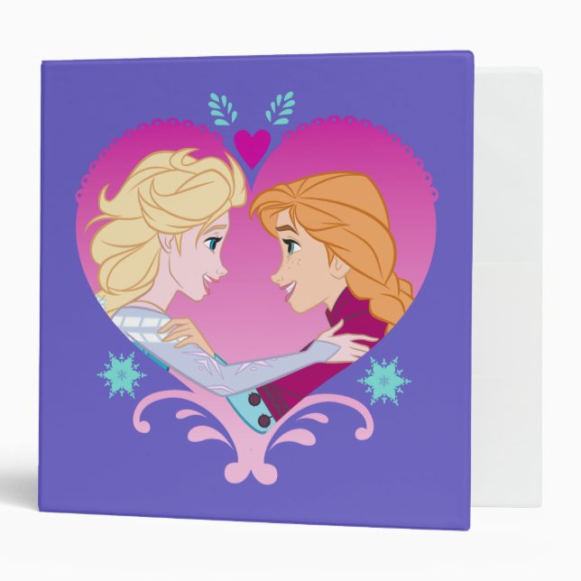 Anna and Elsa | Strong Bond Binder (Front/Inside)