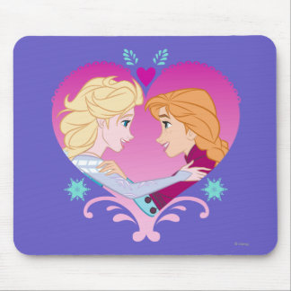 Anna and Elsa | Strong Bond Mouse Pad