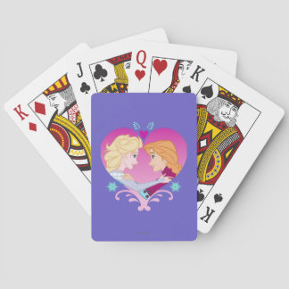 Anna and Elsa | Strong Bond Playing Cards