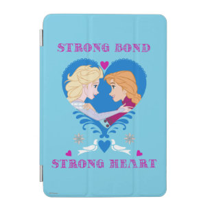 Anna and Elsa Strong Bond, Strong Heart iPad Mini Cover