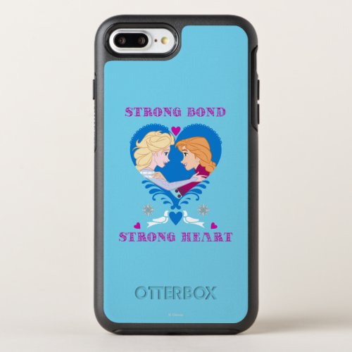 Anna and Elsa  Strong Bond Strong Heart OtterBox Symmetry iPhone 8 Plus7 Plus Case