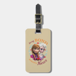 Anna and Elsa Strong Luggage Tag