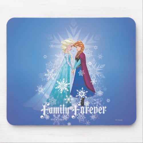 Anna and Elsa  Together Forever Mouse Pad