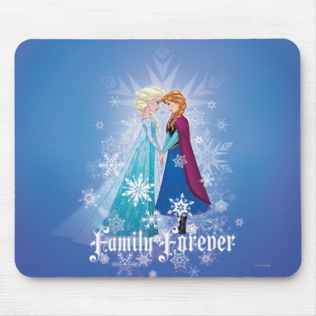 Anna and Elsa | Together Forever Mouse Pad (Front)